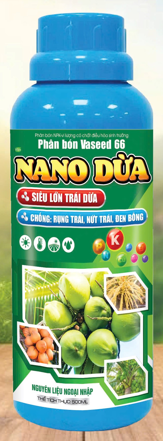 Nano dừa PV