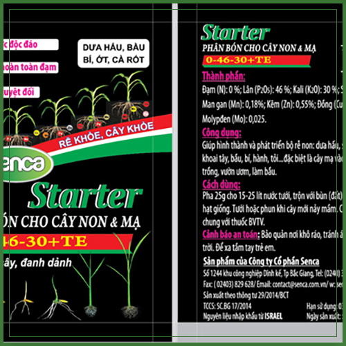 Senca Starter 0-46-30+TE