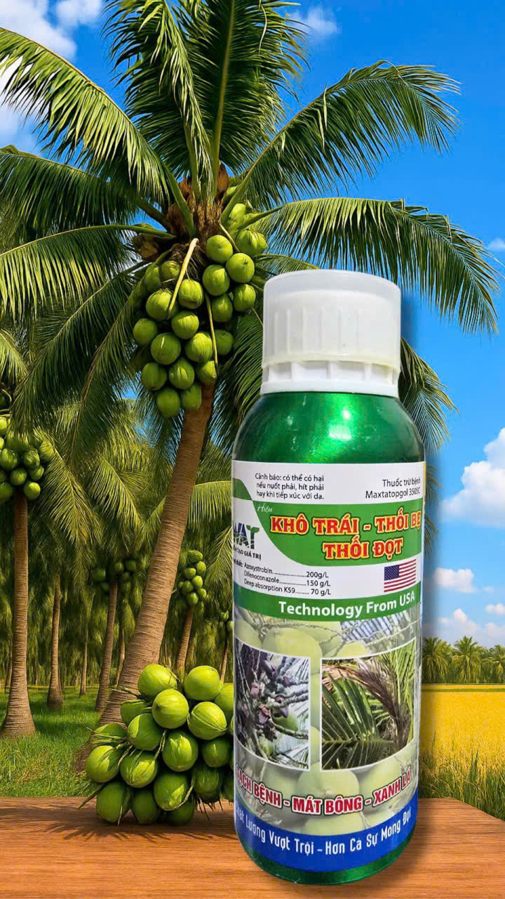 Thuốc trừ bệnh cây dừa