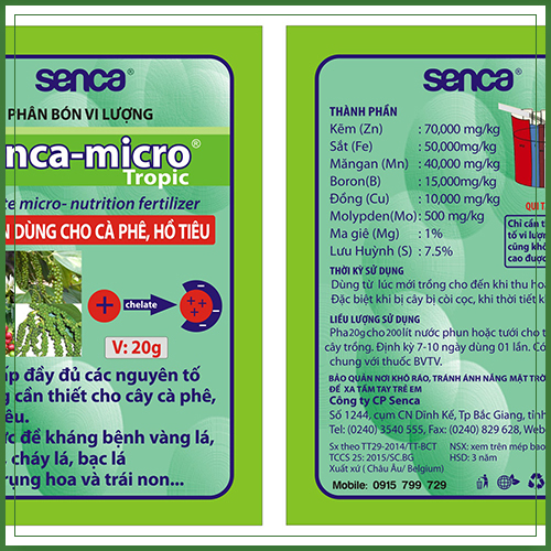 Senca Micro Tropic